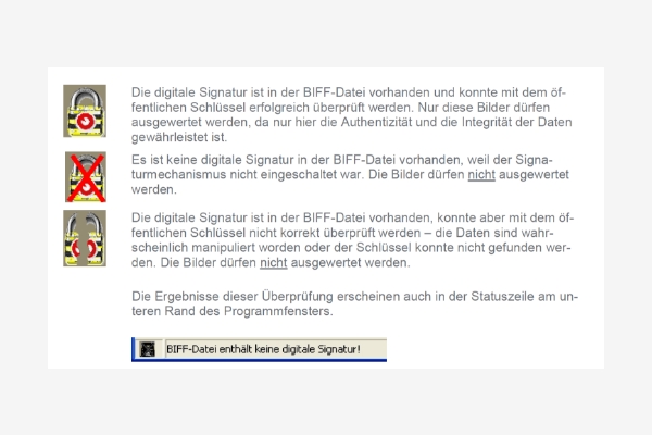 TraffiStar S350 Messfehler: Signatur ist in der BIFF-Datei – BiffProcess